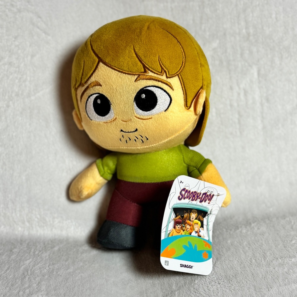 Shaggy Plush‎ 8" Scooby-Doo Plush Stuffed NWT Warner Bros Jazwares New with Tags